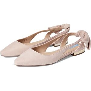 Draper James Blush Harriet Bow Slingback Flats